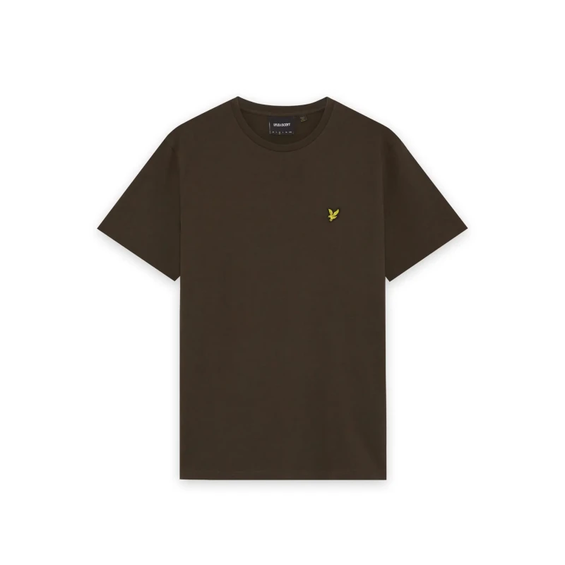 Image of Lyle & Scott Mens Cotton Crew Neck T-Shirt in Black
