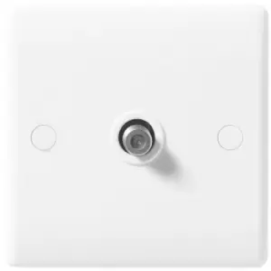 Image of BG Nexus White 1 Gang Satellite Socket - 864