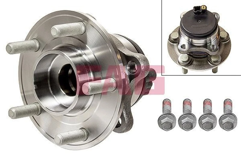 Image of Wheel bearing kit FAG 713 6792 20