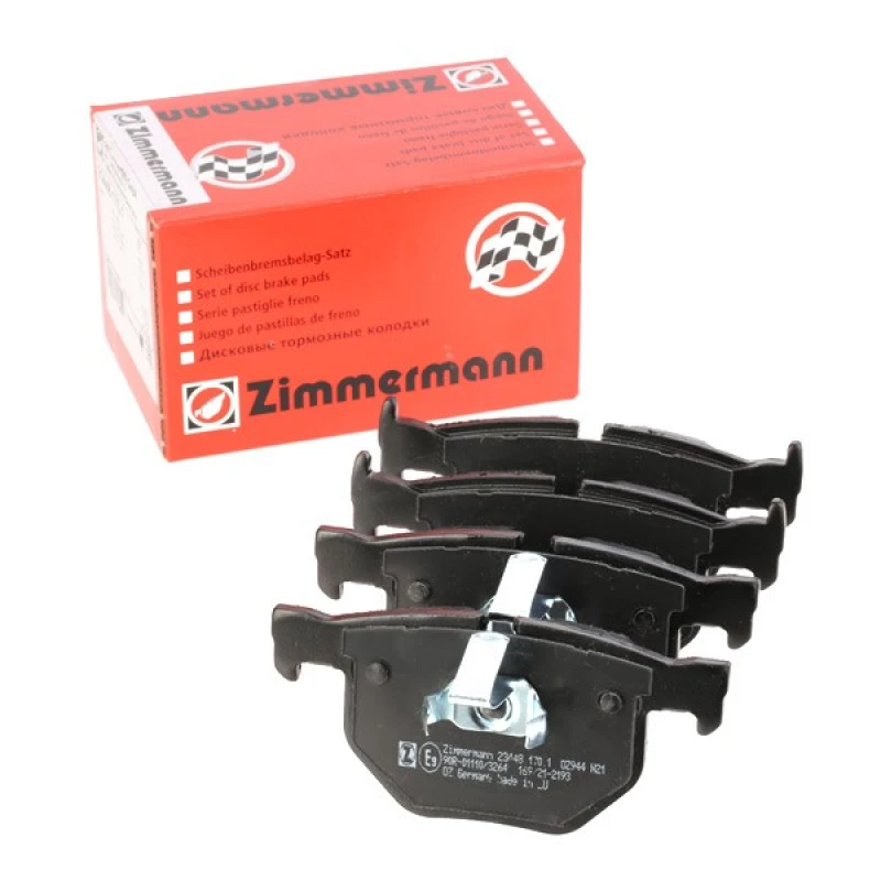 Image of ZIMMERMANN 23448.170.1 Brake pad set Photo corresponds to scope of supply Brake Pad Set,disc brake (402)