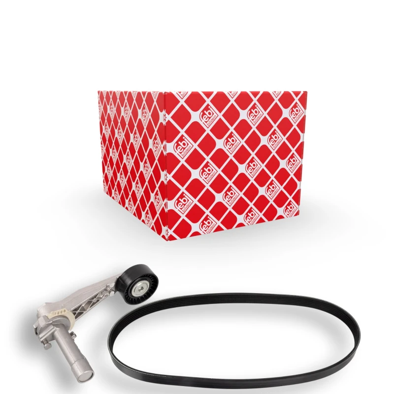 Image of V-Ribbed Belt Set FEBI BILSTEIN 107424