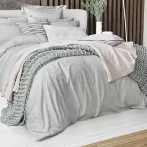 image of Nalu Nicole Scherzinger Luana Kingsize Duvet Cover, Silver