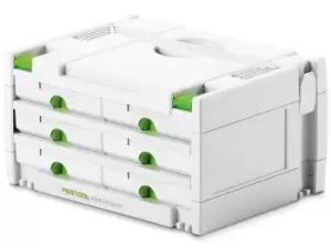 Image of Festool SYS 3-SORT/6 Sortainer 395mm x 295mm x 210mm