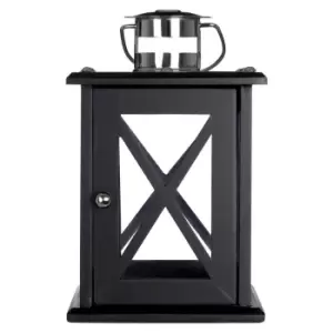 image of Premier Housewares Hampstead Black Lantern - Small