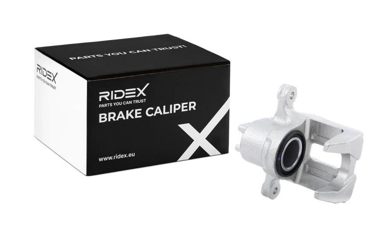 Image of RIDEX 78B0278 Brake caliper Rear Axle, without holder Cast Iron Brake Caliper (78)