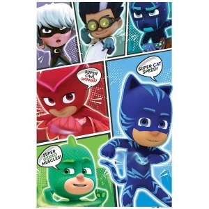 Image of PJ Masks - Comic Strip Maxi Poster