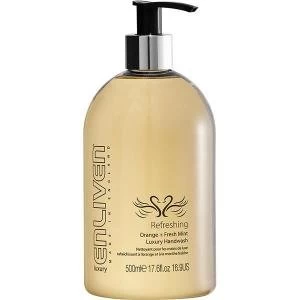 image of Enliven Luxury 500ml Refreshing Luxury Handwash OrangeFresh Mint