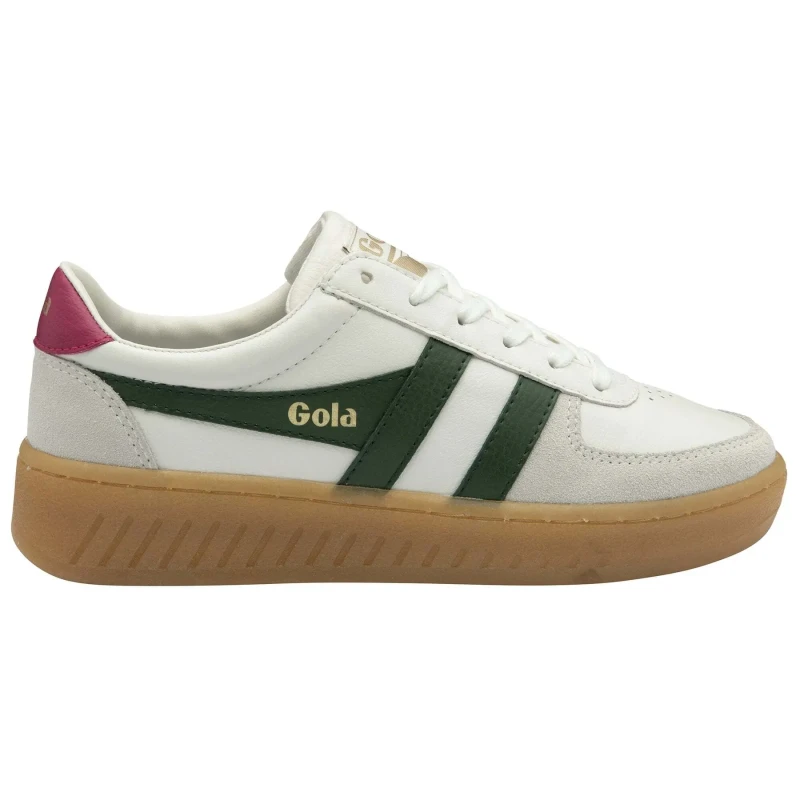Image of Gola Grandslam Elite Trainers white/green Women 41 (7)