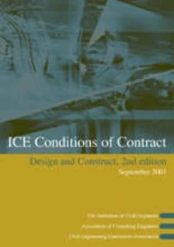 Image of Ice Design and Construct Conditions of Contract Second Edition Guidance Notes by Institution of Civil Engineers Book