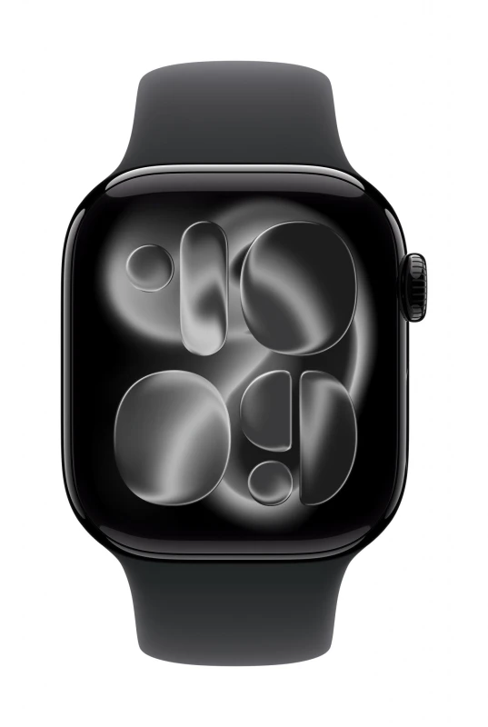 Image of Apple MXLJ3ZM/A Smart Wearable Accessories Band Black Fluoroelastomer MXLJ3ZM/A
