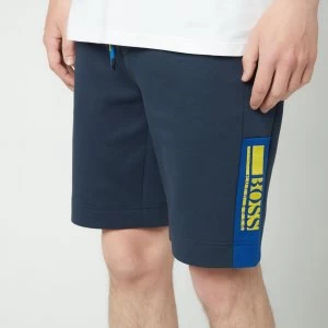 Image of Hugo Boss Athleisure Headlo 1 Jersey Shorts Navy Size L Men