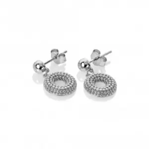 Image of Sterling Silver Forever Drop Earrings DE723