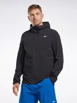 Image of Reebok United By Fitness Graphene Speed Jacket - Black Size XL Men