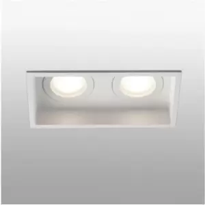 Faro Barcelona - Recessed spotlight Hyde white 2 bulbs 5.5cm