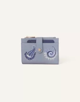 Image of Accessorize Womens Bifold Purse With Card Holder, Size: 10x14cm