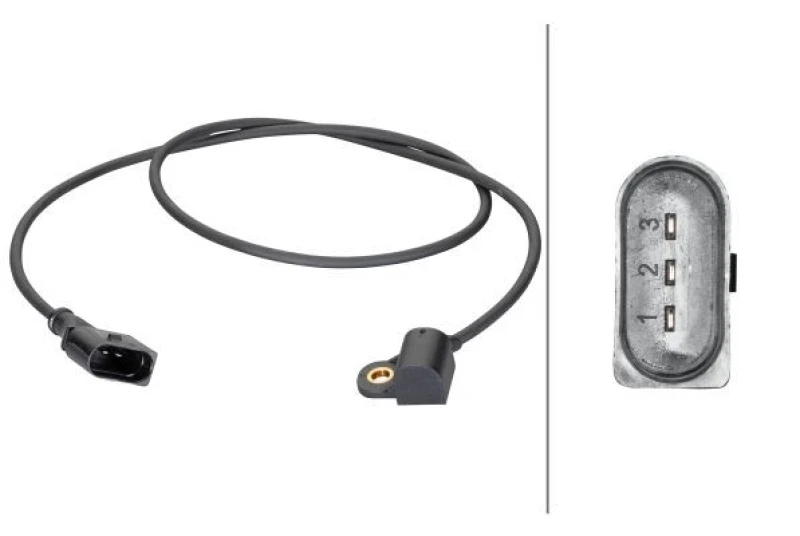 Image of HELLA Camshaft position sensor HELLA 6PU 013 122-701