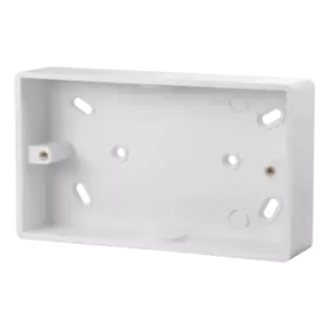 Image of 2-GANG 29MM PVC PATTRESS BOX CONDUIT