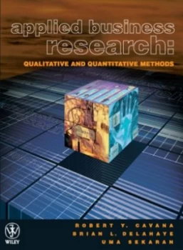 Image of Applied Business Research by Cavana Book