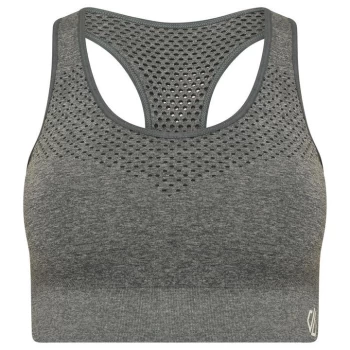 Image of Dare 2b Laura Whitmore Don't Sweat It Sports Bra - OrionGreyMrl