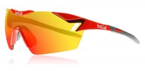 image of Bolle 6th Sense Sunglasses Shiny Red 11841 70mm