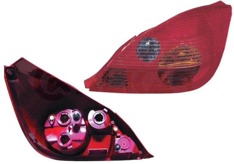 Image of ALKAR 2202419 Rear light without bulb holder, Right Combination Rearlight (391)