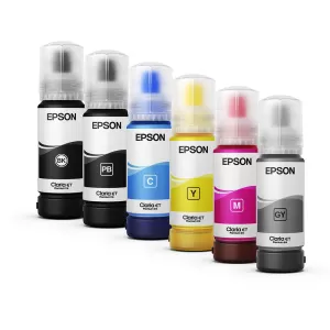 image of Epson 114 Ecotank Black & Colour Ink Bottle