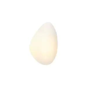 Image of Thebes LED Wall Lamp 5W 3000K Glass, Iron White