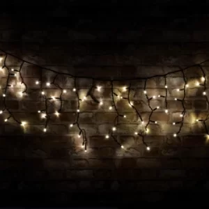 Image of Lyyt LED Icicle Light 180 Connectible Warm White