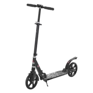 image of Reiten Foldable Adjustable Kick Scooter with Rear Brake Shock Absorption