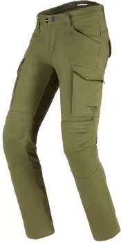 Image of Spidi TexTech Pathfinder Cargo Motorcycle Textile Pants, green, Size 29, green, Size 29