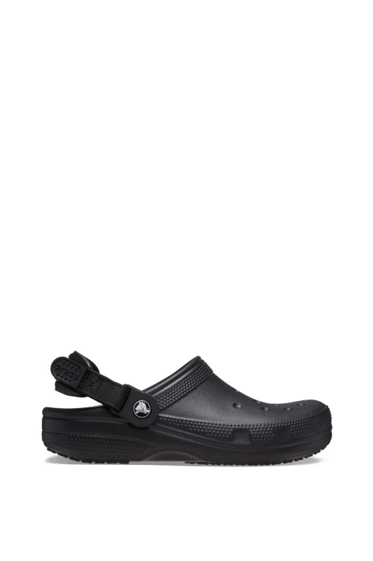 Image of Crocs Crocs Men Classic Work Clog in Black Size: 11 Black 11 Male 196265634637