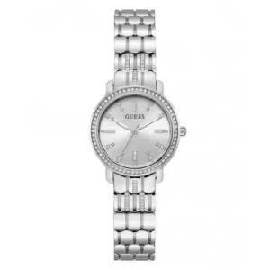 image of Ladies Hayley Silver Tone Watch GW0612L1