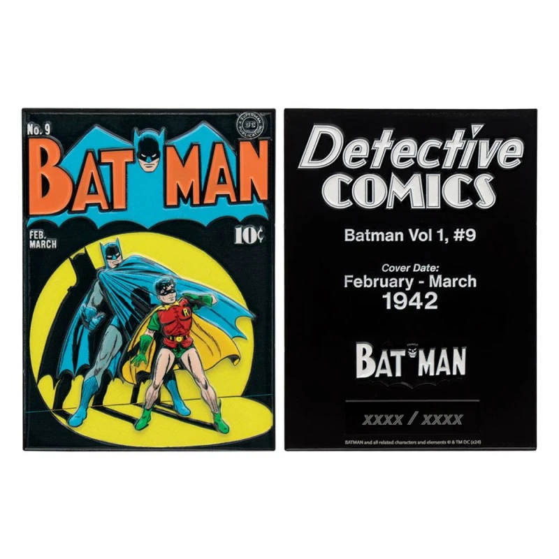 Image of DC Comics Batman Detective Comics #9 Limited Edition Metal Ingot Multicolor Unisex