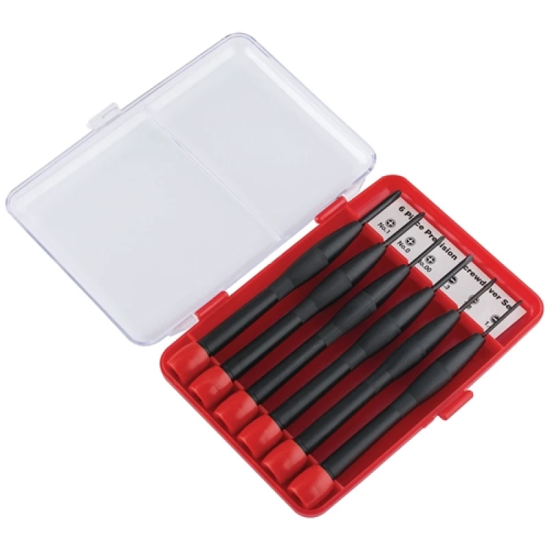 Image of Draper Redline Precision Screwdriver Set (6 Piece) 81991