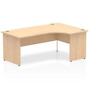 image of Impulse Panel End 1800 Right Hand Crescent Desk Maple