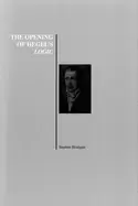 Image of opening of hegels logic from being to infinity