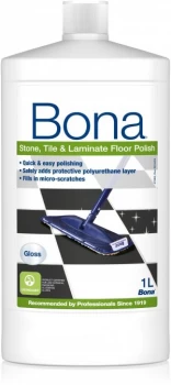 image of Bona 1L Stone, Tile and Laminate Floor Polish - Gloss