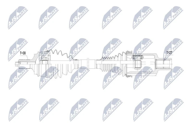 Image of NTY Drive shaft NTY NPW-ME-186