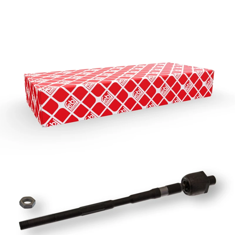 Image of FEBI BILSTEIN 42754 Inner Tie Rod Front axle both sides, with counter nut Inner Tie Rod (51)