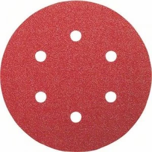 Image of Bosch Accessories 2608607833 Router sandpaper Hook-and-loop-backed, Punched Grit size 40 (Ø) 150 mm 50 pc(s)