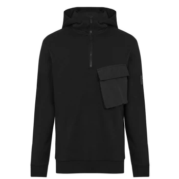 image of Lyle and Scott Casual Pocket Hoodie - Jet Black Z865