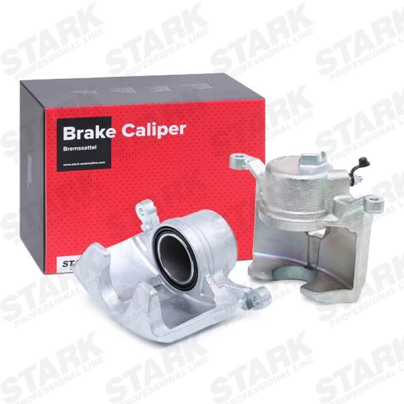 Image of STARK SKBC-0461841 Brake caliper Front Axle, without holder Cast Iron Brake Caliper (78)