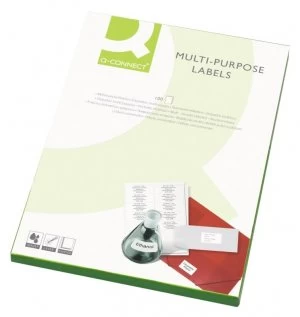 Image of Q Connect Full Face Cd Labels Pk50