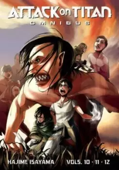 Attack on Titan Omnibus 4 (Vol. 10-12) by Hajime Isayama