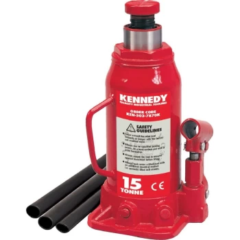 image of 15-Tonne 390MM Maximum Height Bottle Jack - Kennedy