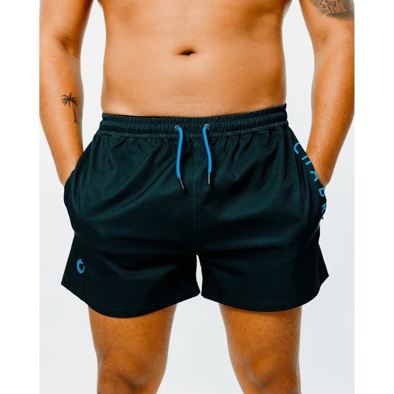 Image of Two-tone swim shorts Chabrand Noir Male M