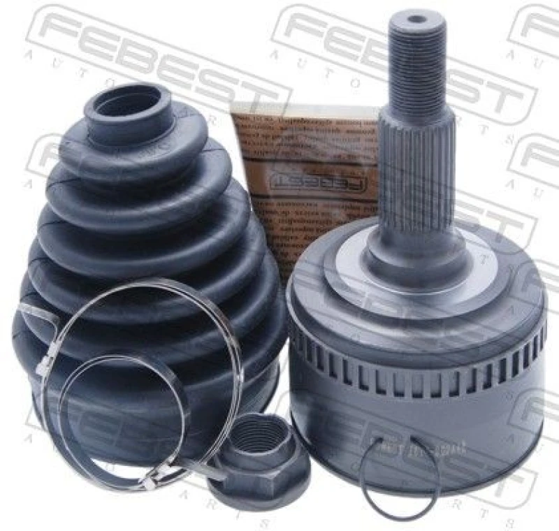 Image of FEBEST 1610-802A48 Joint, drive shaft Front Axle, with ABS sensor ring Joint,drive shaft (236)
