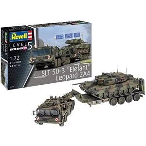 image of SLT 50-3 "Elefant" + Leopard 2A4 Revell Model Kit