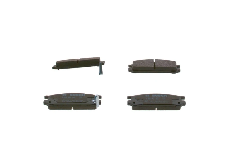 Image of Brake pad set Bosch 0 986 461 143
