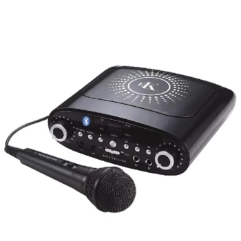 Image of Easy Karaoke EKG88 Bluetooth Karaoke Machine - Black